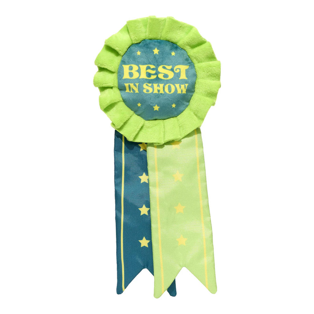 Crufts 'Best in Show' Plush Rosette Dog Toy
