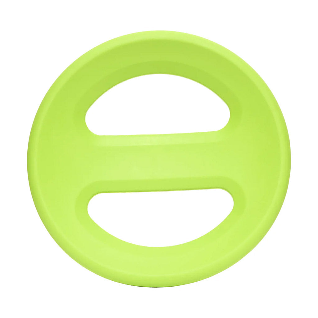 Crufts Aviator Dog Toy - Green Fetch & Tug Ring