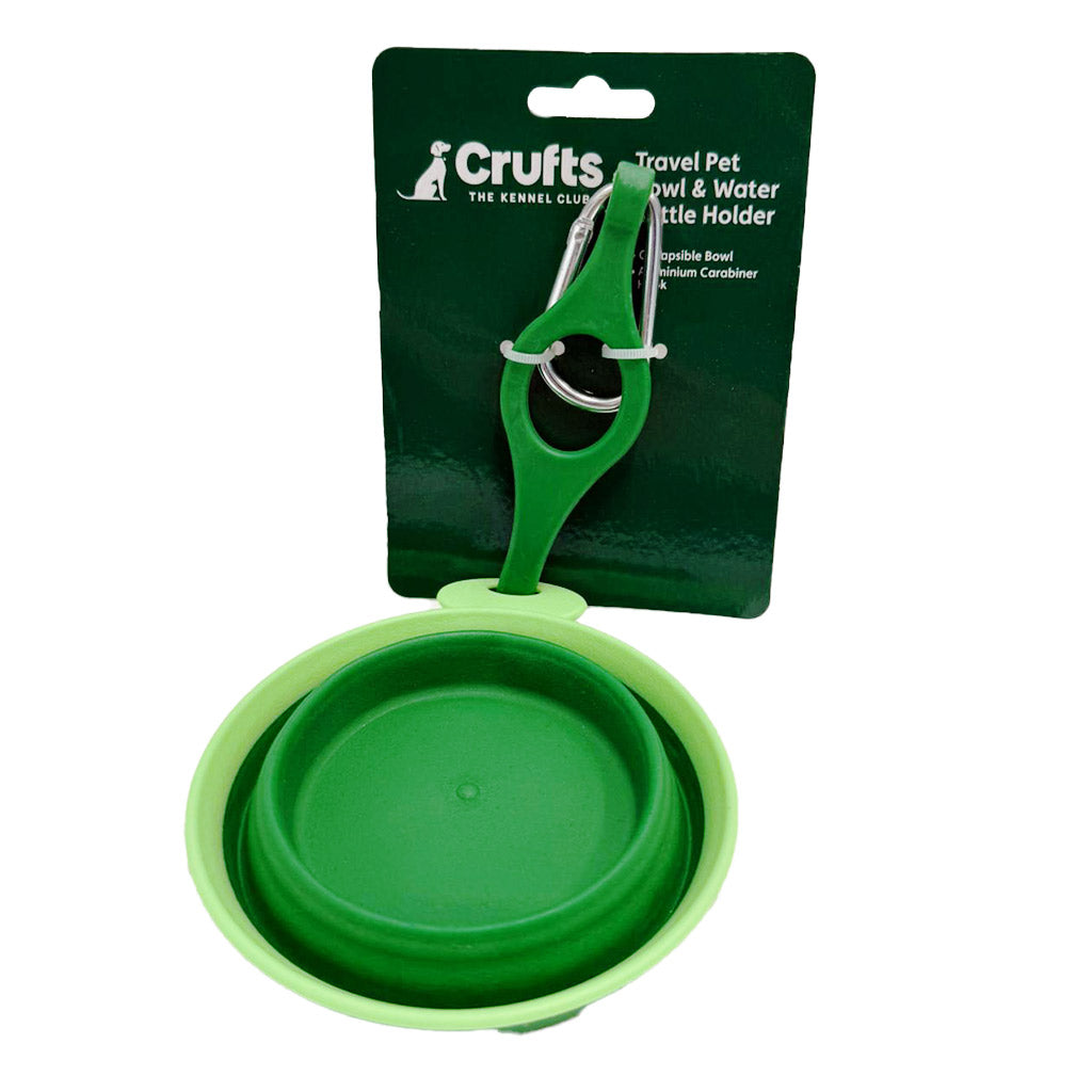 Travel Pet Bowl & Water Bottle Holder