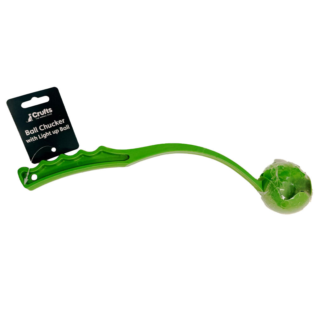 Crufts Ball Chucker with Light-Up Ball