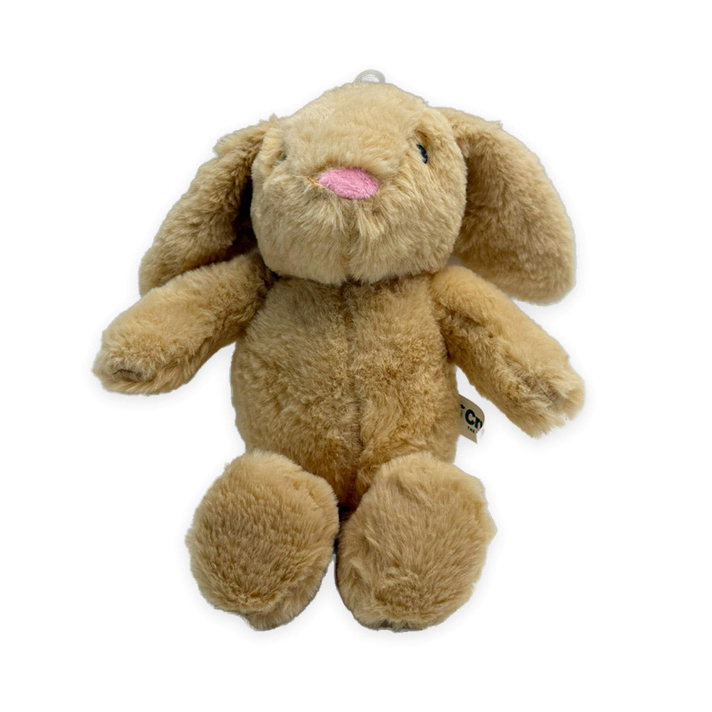 Crufts Super Soft Plush Rabbit Dog Toy with Squeaker
