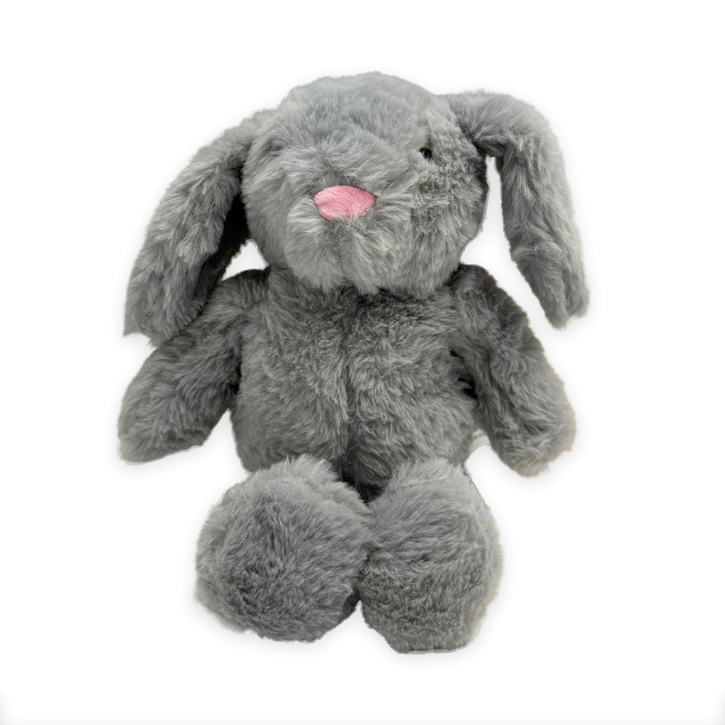 Crufts Super Soft Plush Rabbit Dog Toy with Squeaker