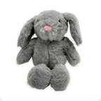 Crufts Super Soft Plush Rabbit Dog Toy with Squeaker