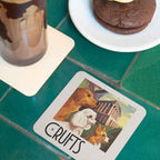 Official Art of Crufts 2026 Coaster | Collectable Cork-Backed Dog Show Souvenir