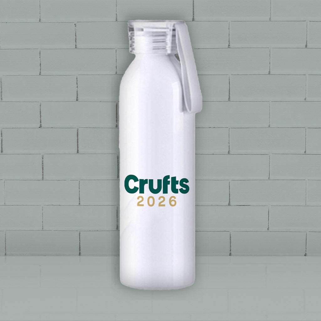Crufts 2026 Logo Slim Sports Water Bottle (650ml) | Premium Dog Lover Gift