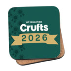 We Qualified Crufts 2026 Coaster