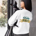Crufts 'We Qualified' 2026 Organic Cotton Sweatshirt | Premium Qualifier Gift