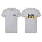 Crufts 'We Qualified' 2026 Organic Cotton T-Shirt | Premium Qualifier Gift