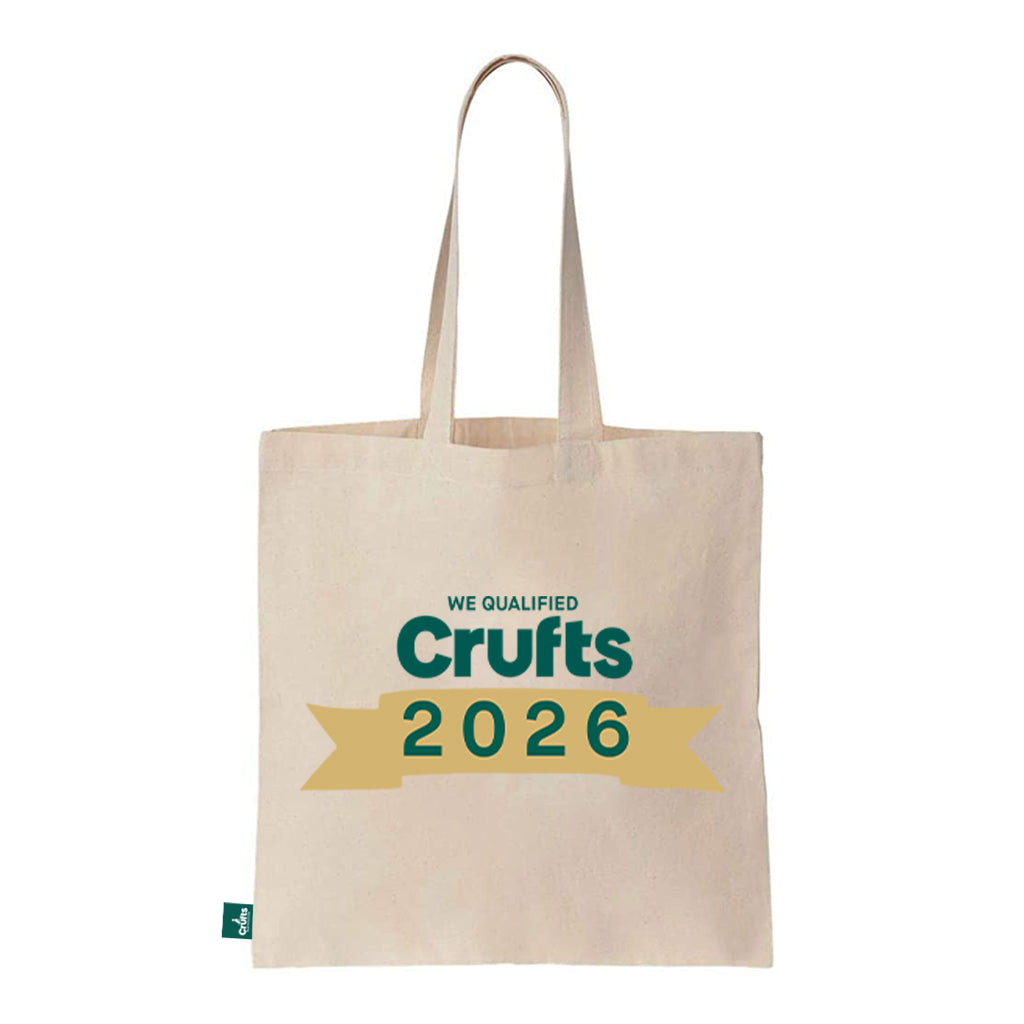 We Qualified Crufts 2026 Tote Bag