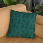 Crufts Peter Pattern Cushion (40x40cm) | Premium 100% Cotton Dog Lover Gift