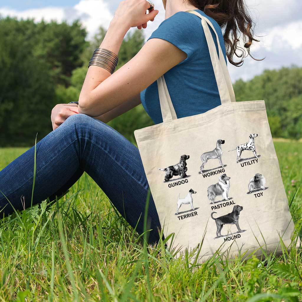 Crufts Dog Breed Tote Bag