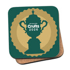 We Qualified Crufts 2026 Trophy Coaster
