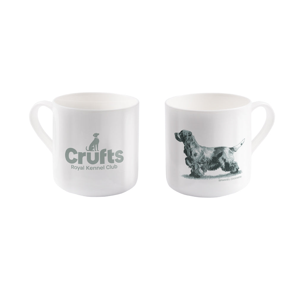Cocker Spaniel Sage Bone China Mug