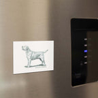 Labrador Retriever Sage Fridge Magnet