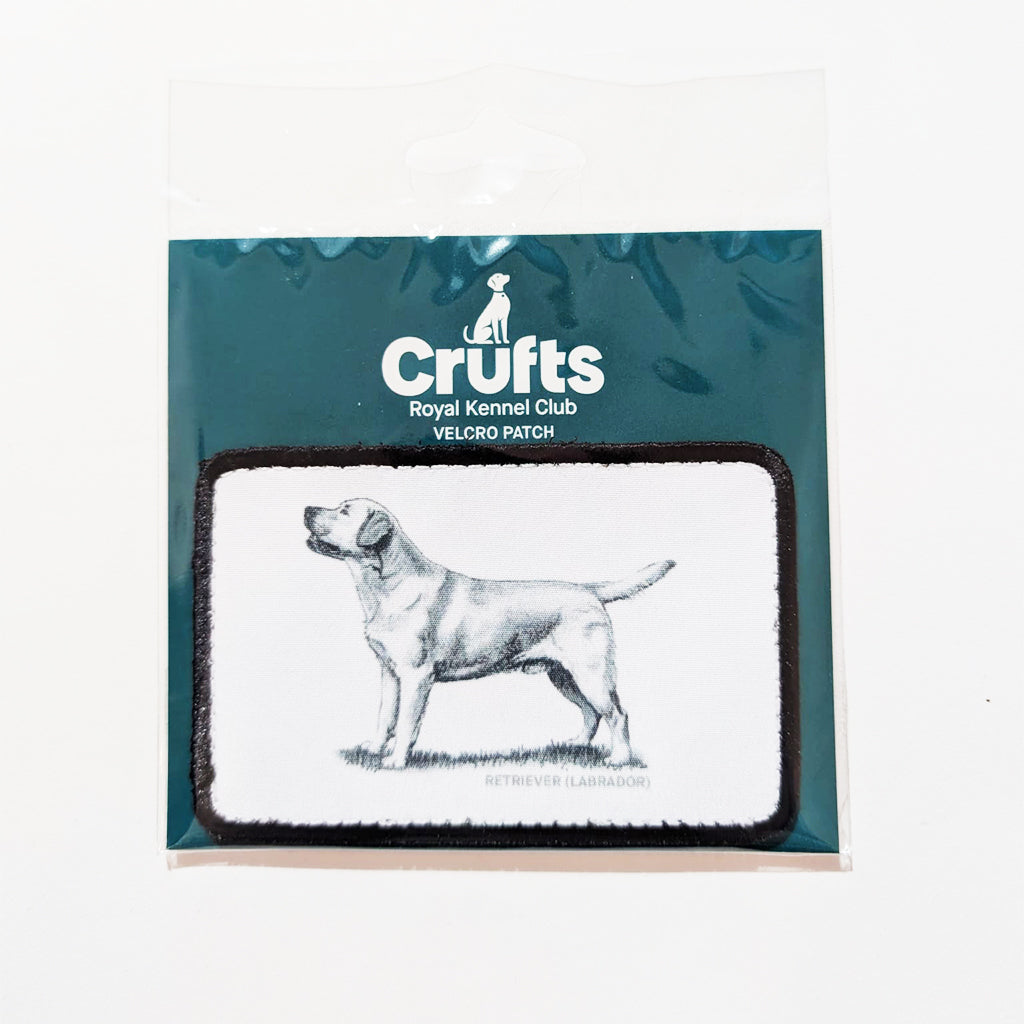 Crufts Labrador Retriever Velcro Patch