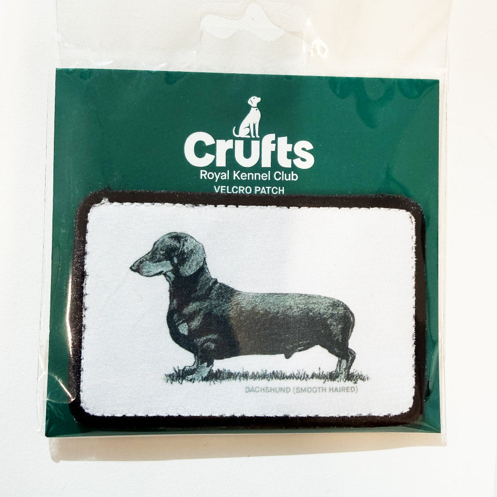 Crufts Dachshund (Smooth Haired) Velcro Patch