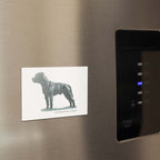 Staffordshire Bull Terrier Sage Fridge Magnet