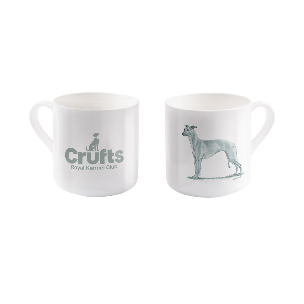 Whippet Sage Bone China Mug