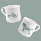 Border Terrier Sage Bone China Mug