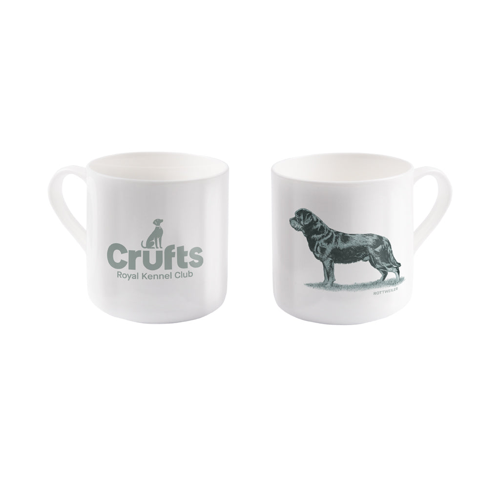 Rottweiler Sage Bone China Mug