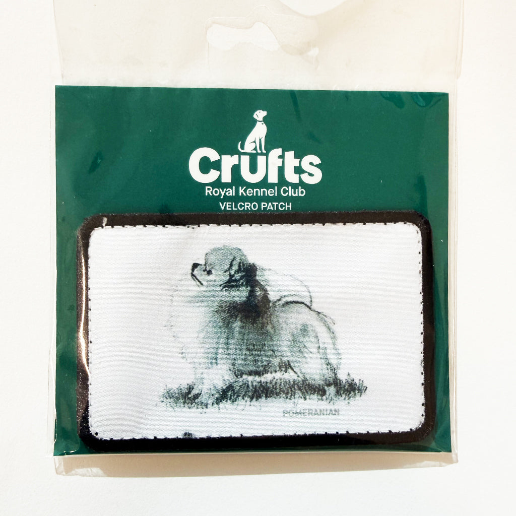 Crufts Pomerianian Velcro Patch