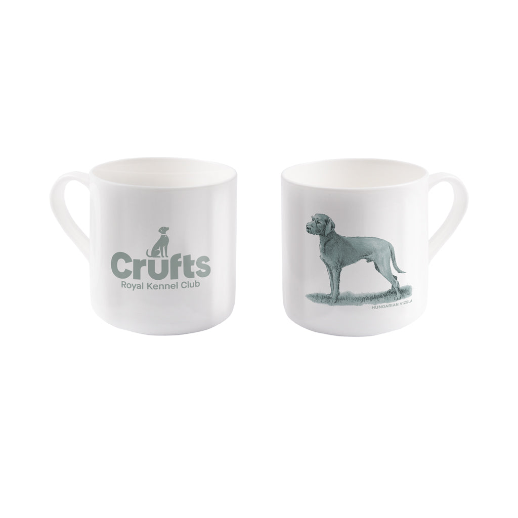 Hungarian Vizsla Sage Bone China Mug