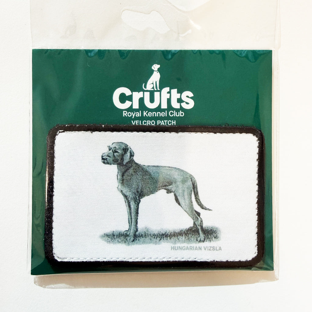 Crufts Hungarian Vizsla Velcro Patch