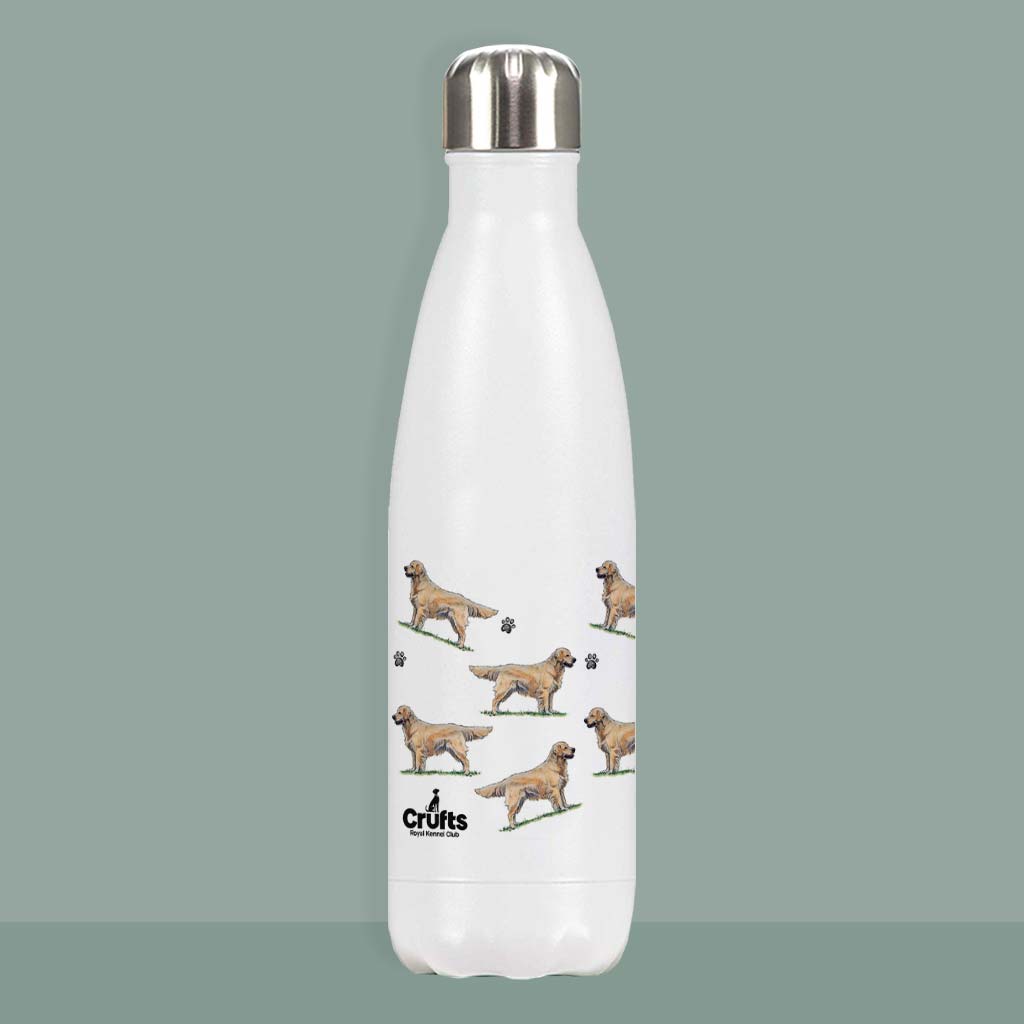 Golden Retriever Premium Water Bottle