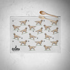 Golden Retriever Tea Towel