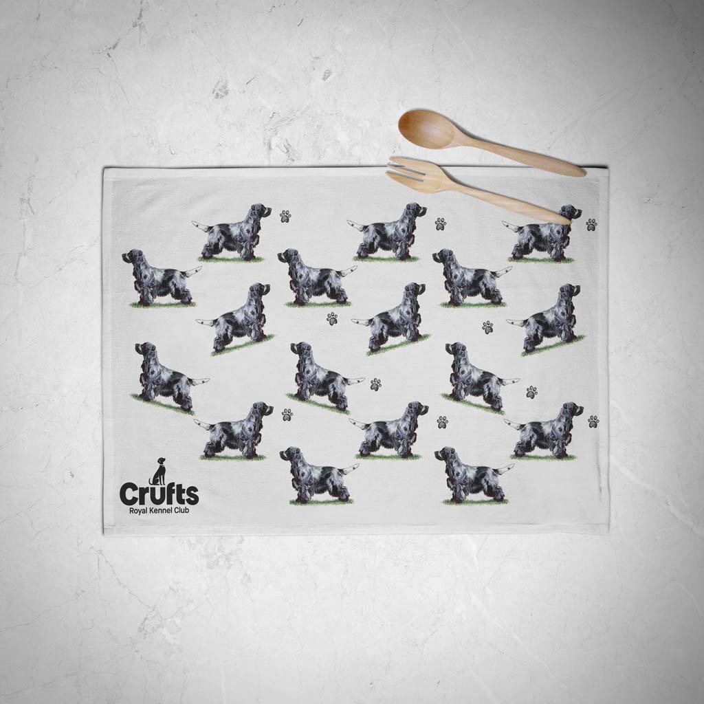 Cocker Spaniel Tea Towel