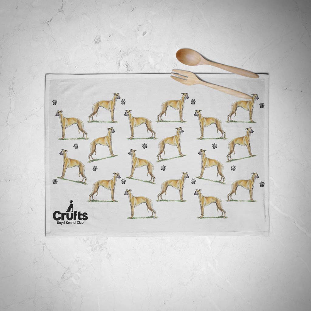 Whippet Tea Towel
