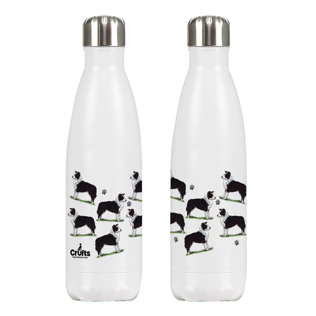 Border Collie Premium Water Bottle