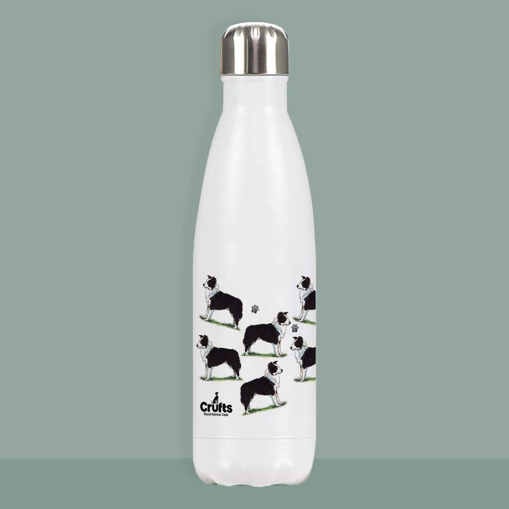 Border Collie Premium Water Bottle