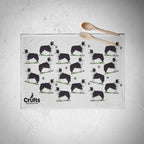 Border Collie Tea Towel