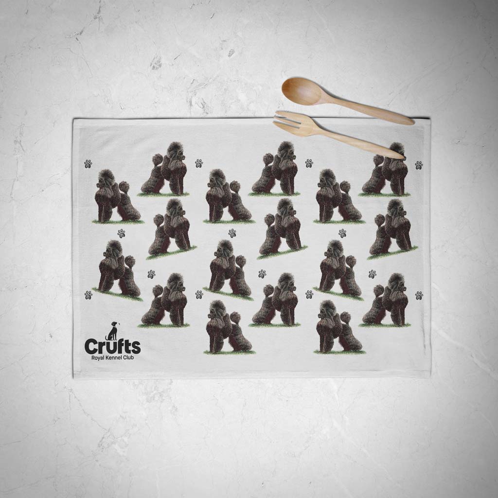 Poodle (Toy) Tea Towel