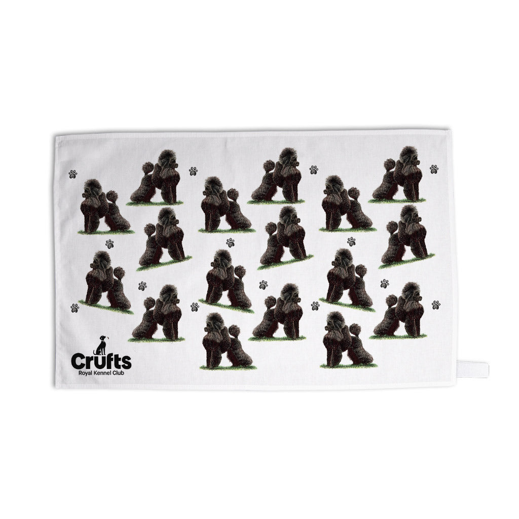 Poodle (Toy) Tea Towel