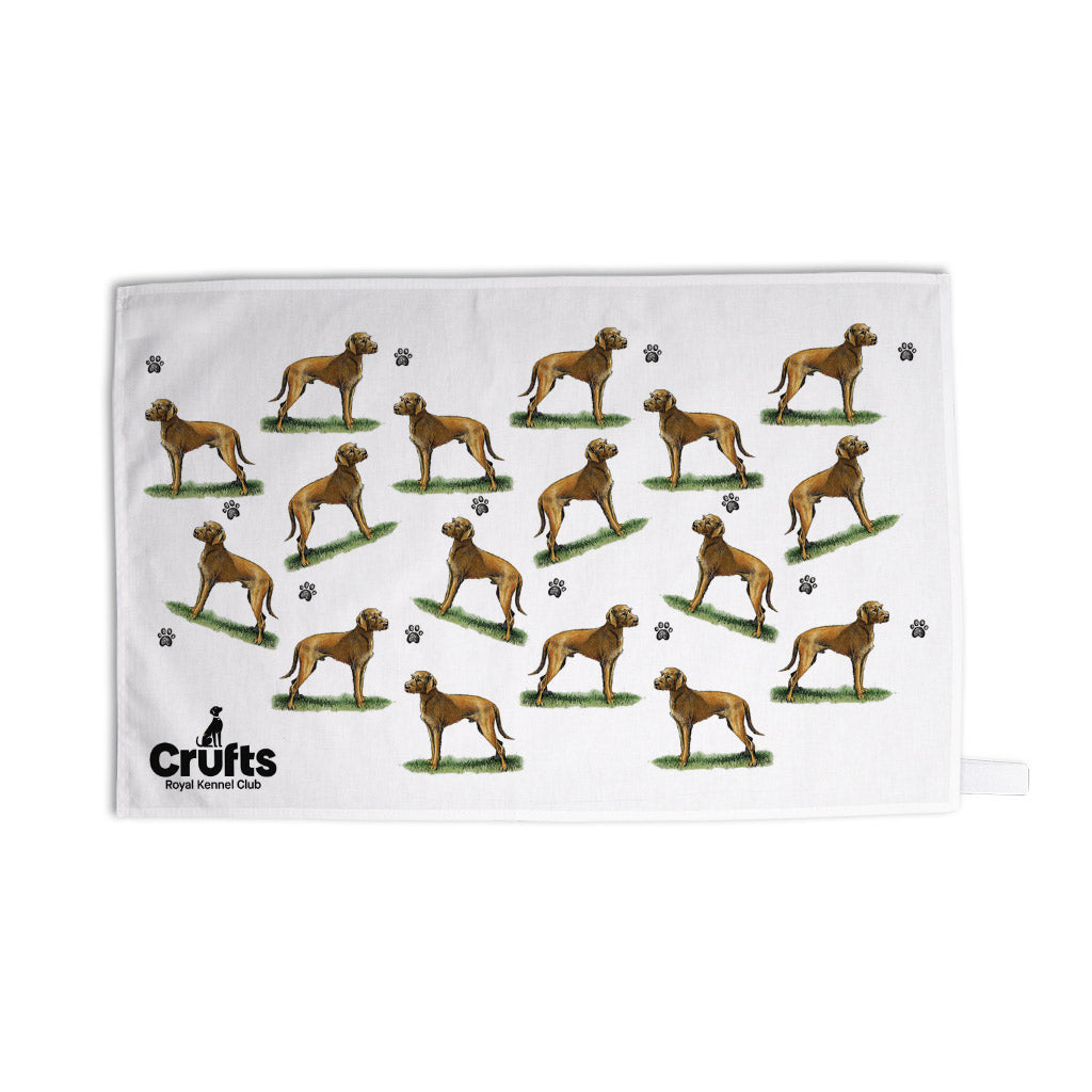 Hungarian Vizsla Tea Towel