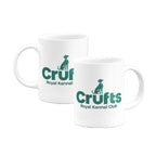 Crufts Stacked Logo Green Mug | Individually Boxed Dog Lover Gift