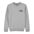Crufts Stacked Logo Organic Cotton Sweatshirt | Premium Dog Lover Gift