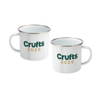 Crufts 2026 Logo Enamel Mug (10oz) | Commemorative Dog Lover Gift for Kids