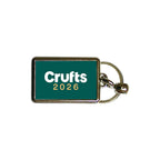 Crufts 2026 Logo Metal Keyring (4x3cm) | Commemorative Dog Lover Gift