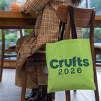 Crufts 2026 Logo 100% Cotton Tote Bag (40x40cm) | Commemorative Dog Lover Gift