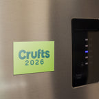 Crufts 2026 Logo Fridge Magnet (2x3") | Commemorative Dog Lover Gift