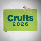 Crufts 2026 Logo 100% Cotton Tea Towel | Commemorative Kitchen Gift