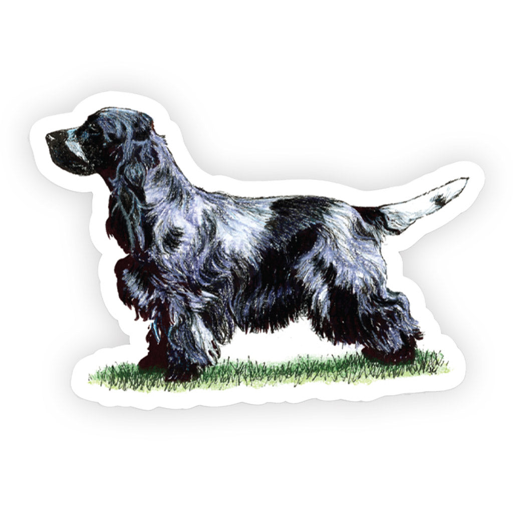 Crufts Cocker Spaniel Sticker