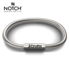 Crufts NOTCH Signature Bracelet with Steel Clasp