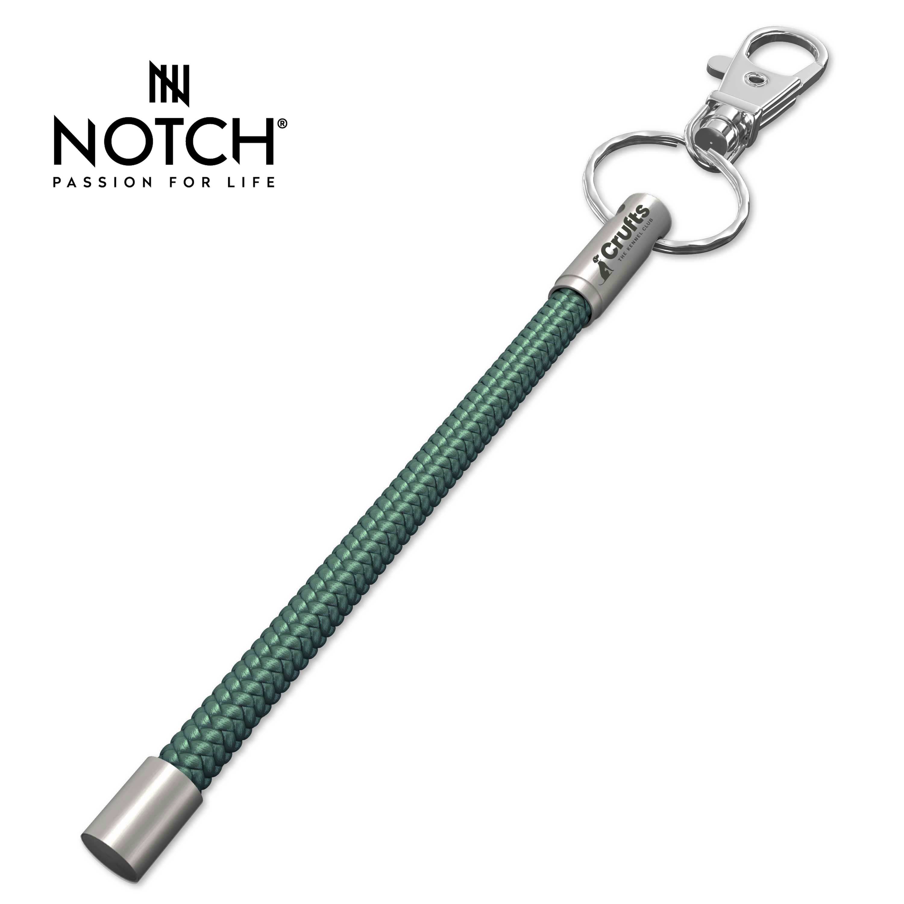Crufts Cord NOTCH Tale - Green