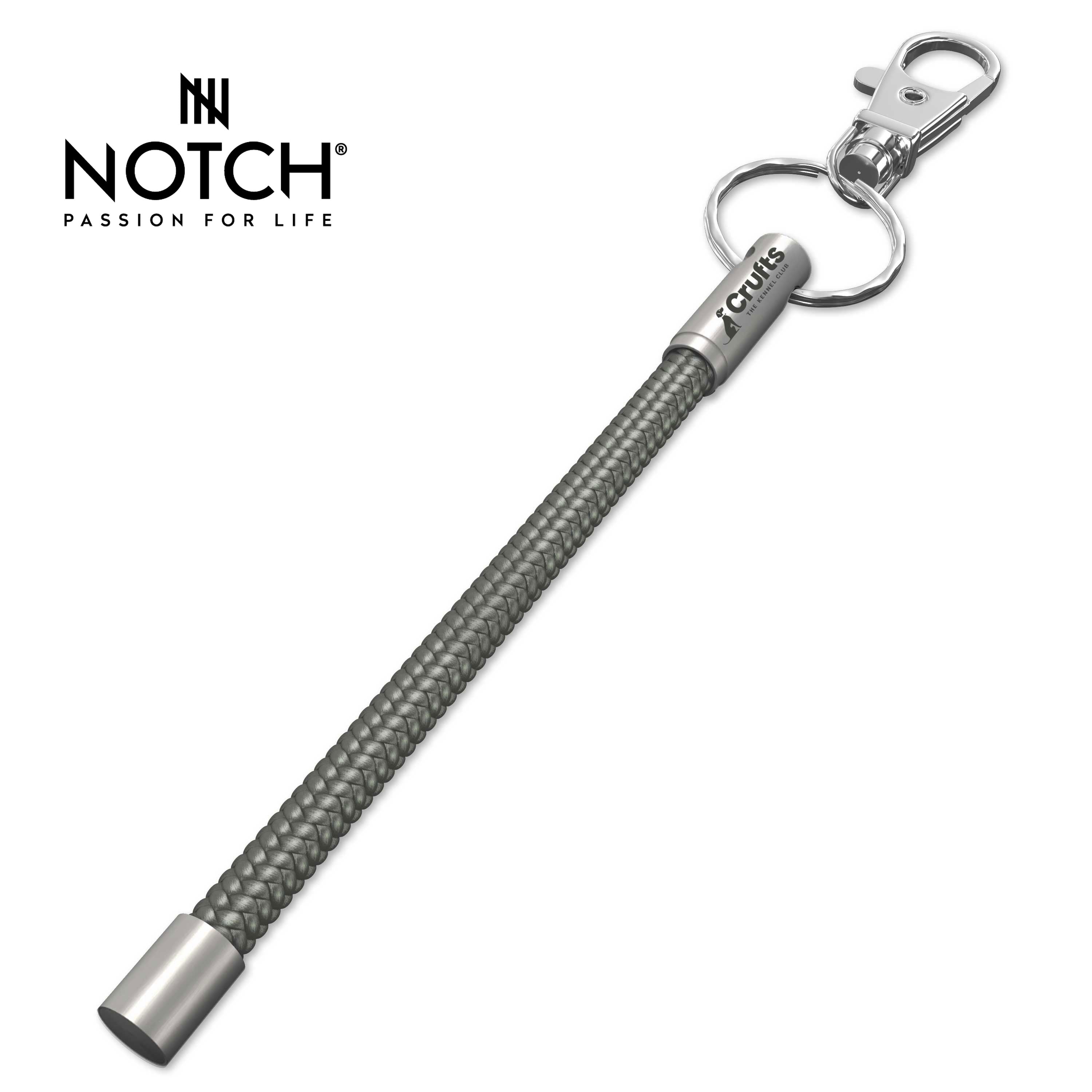 Crufts Cord NOTCH Tale - Grey