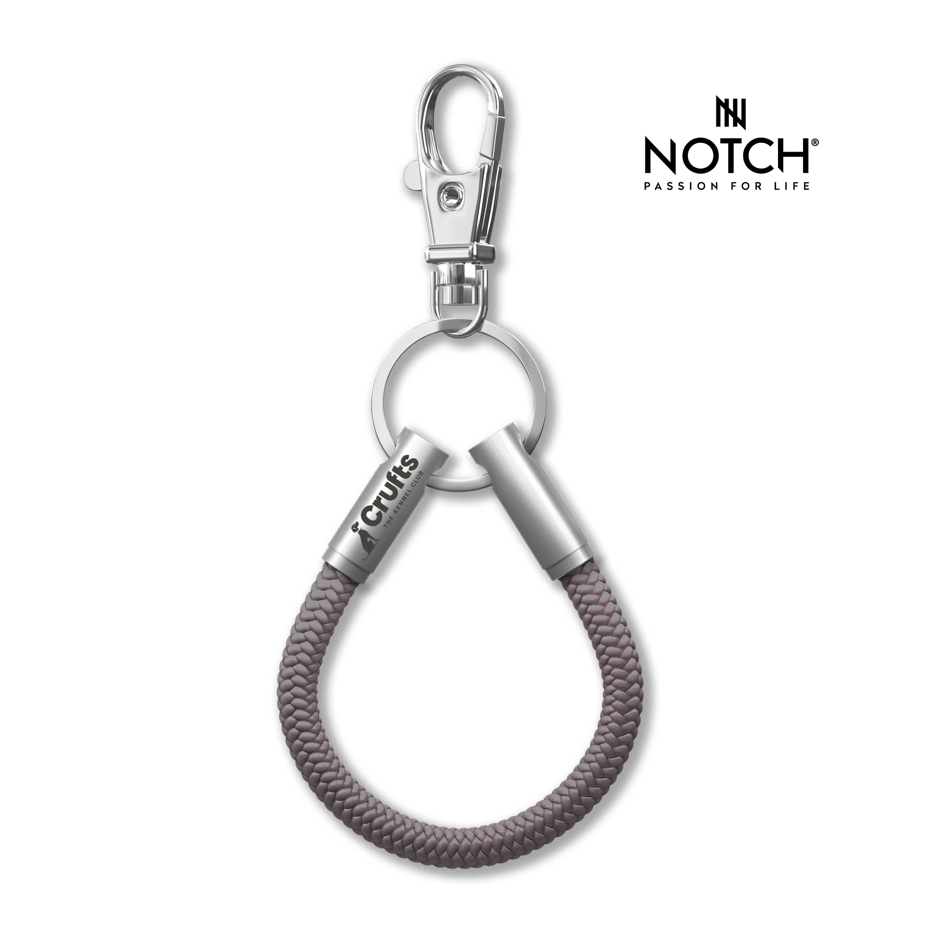 Crufts Cord NOTCH Loop - Grey