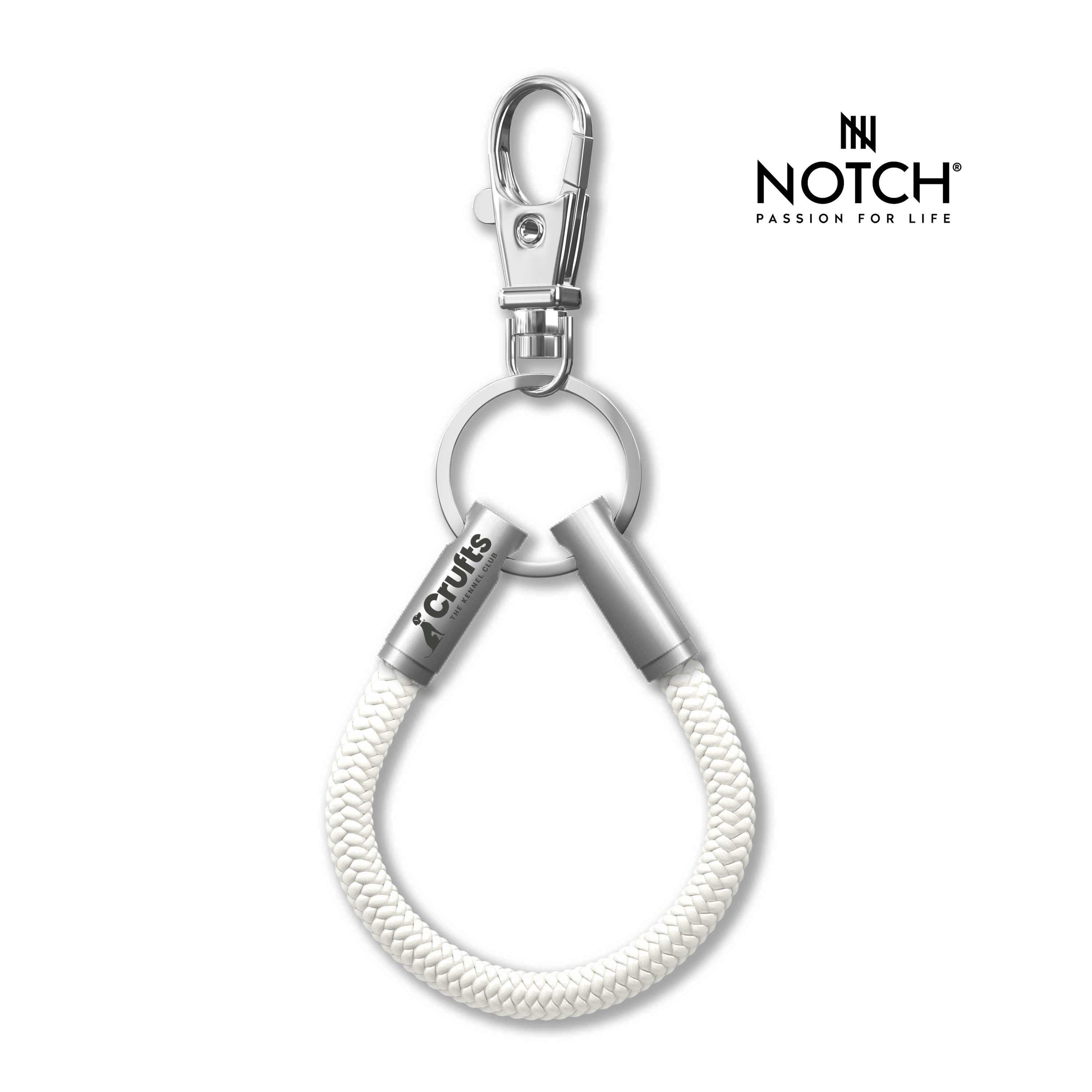 Crufts Cord NOTCH Loop - White